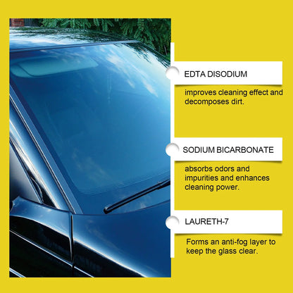 100ml car glass cleaning anti-fog spray bottle for windscreen use