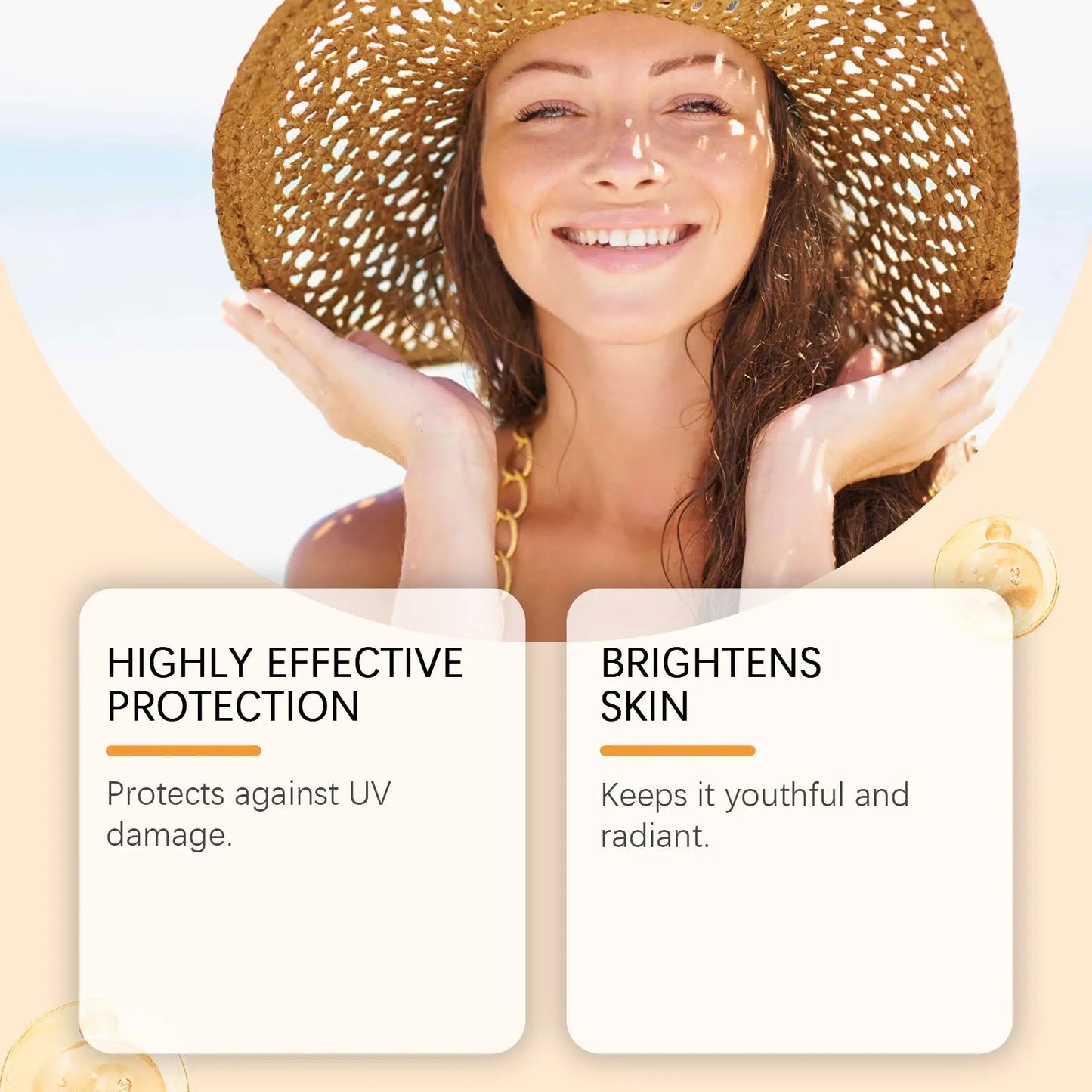 23g sunscreen stick with portable design and non-oily mineral-based formula