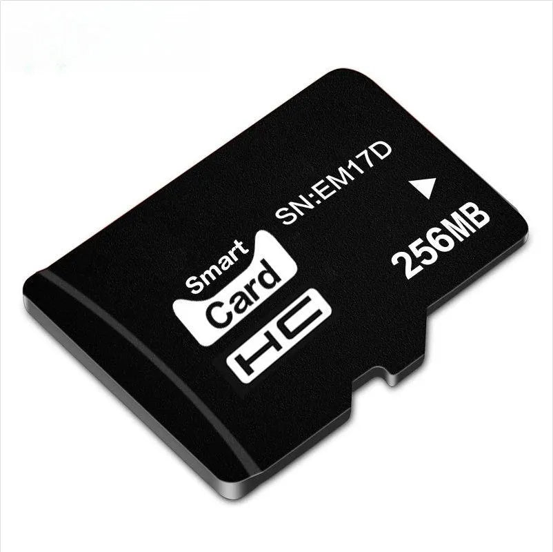 256MB TF memory card with 11mm width, 15mm length, 1mm thickness for digital storage