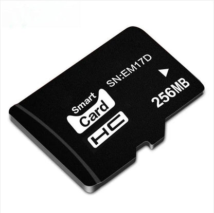 256MB TF memory card with 11mm width, 15mm length, 1mm thickness for digital storage