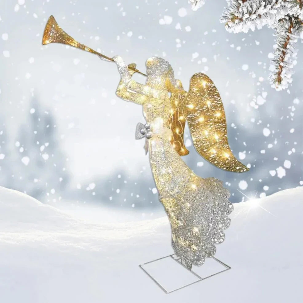 15cm diameter acrylic garden decoration with 3mm thickness and pre-attached hanging cord