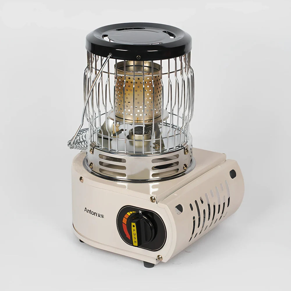 Multifunctional outdoor heating stove with 2.0KW power output and compact design
