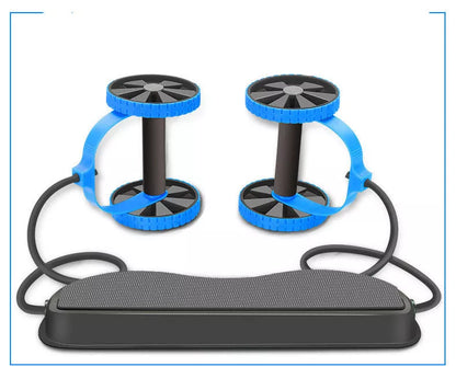 Abdominal Wheel Machine with kneeling mat for home core workouts