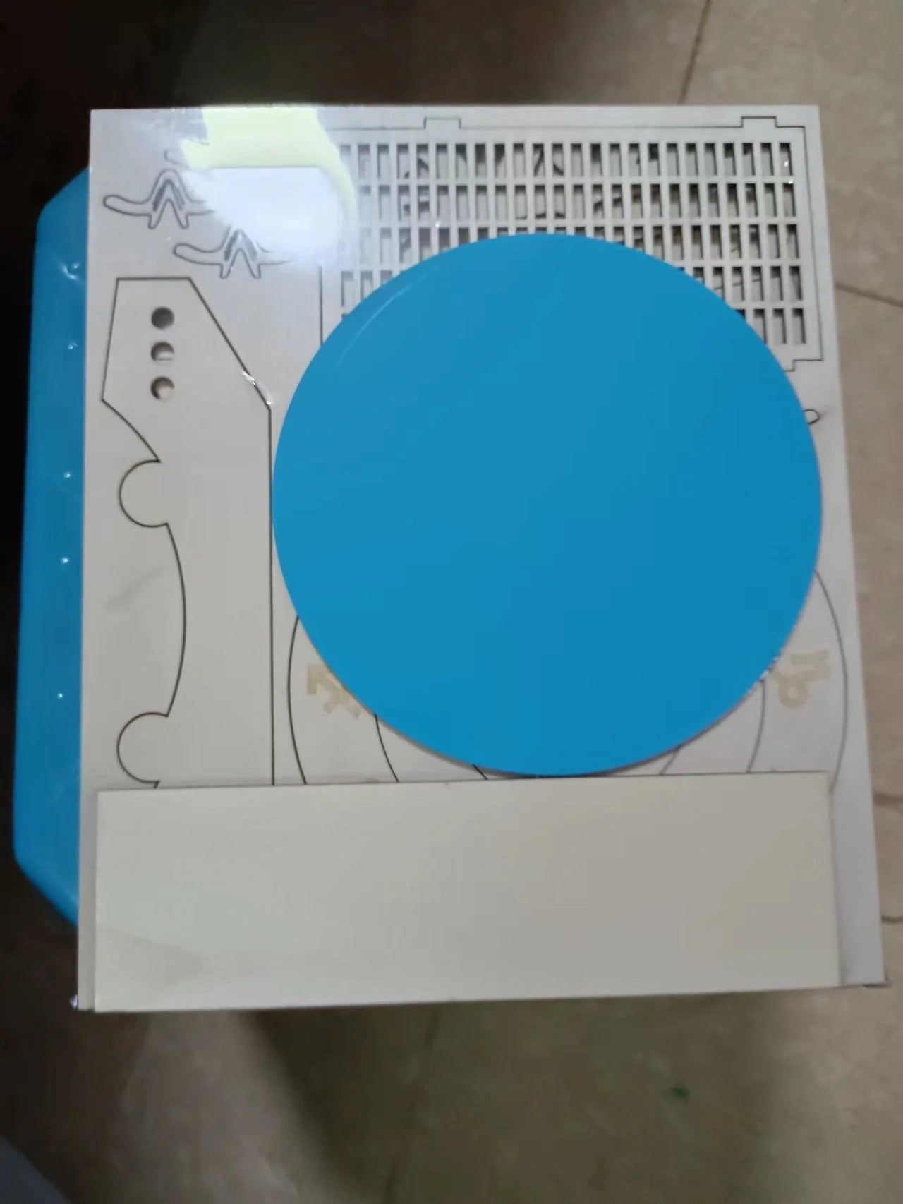 DIY Galaxy Bookends - Wooden Book Display Stand with Cosmic Design