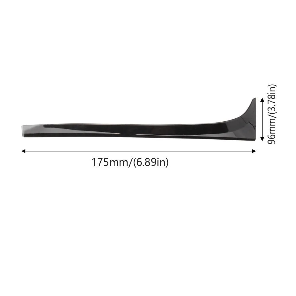 Glossy black ABS plastic rear window spoiler wing for Volkswagen Golf 7 MK7 car