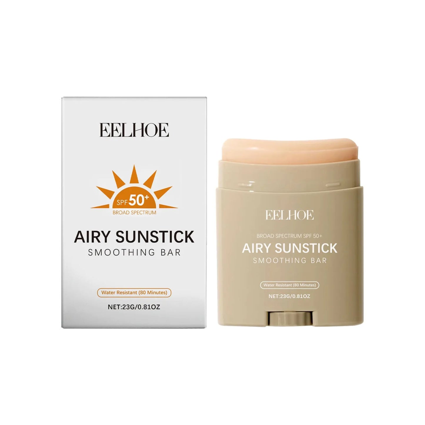 23g sunscreen stick with portable design and non-oily mineral-based formula