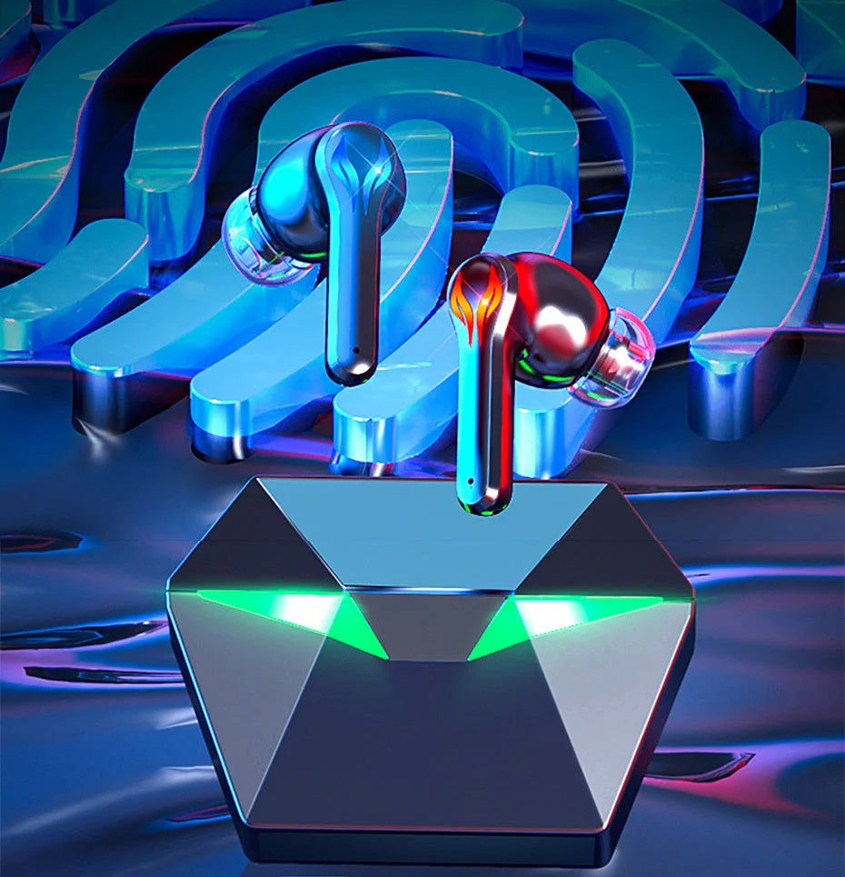 COJINMA J116 true wireless earbuds in black, white, and pink with charging case