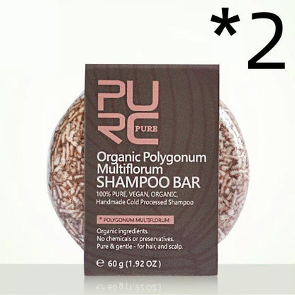 Purc Hand-Extracted Soap bar with natural ingredients for anti-dandruff and oil control