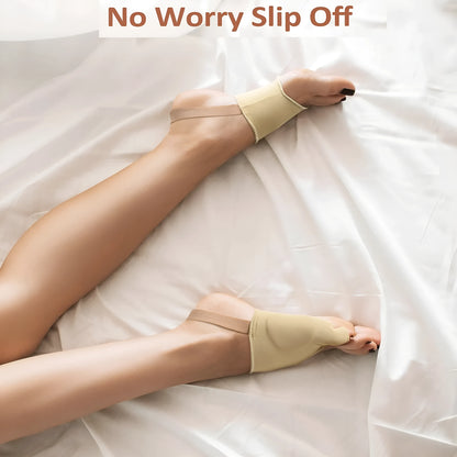 Nylon and TPU toe separator for small toe inversion correction, showing triangle cover design.