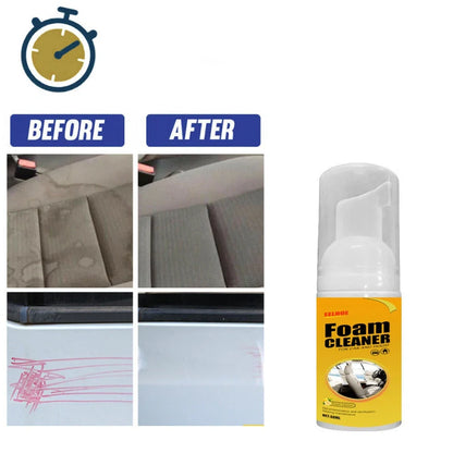 30ml car interior foam cleaner in 112mm container for spot cleaning seats and ceiling