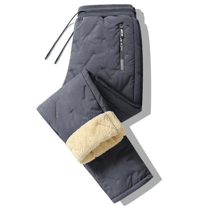 Men's premium insulated winter pants in various colors and styles