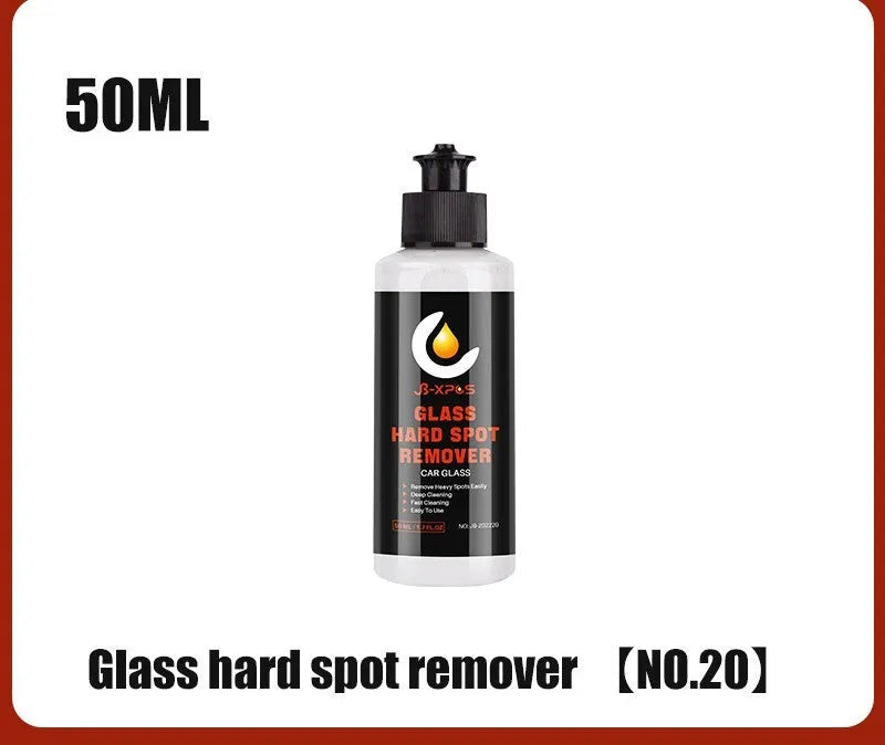 Tube of glass cleaning paste for oil film and watermark removal
