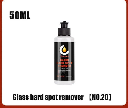 Tube of glass cleaning paste for oil film and watermark removal