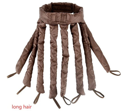 Versatile hair curling tools in various colors for creating effortless DIY hairstyles at home