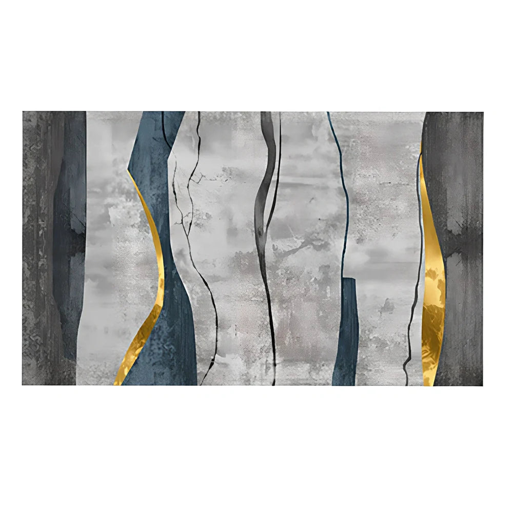 Chinese classical rectangular carpet with machine-woven crystal velvet measuring 120x160cm