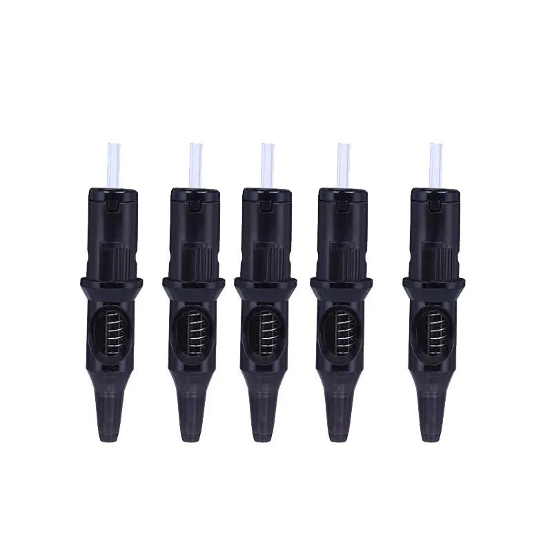 Tattoo integrated needle drawing line point tattoo colour ballpoint pen tool showing 16.5cm length
