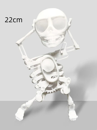 Customizable 3D Skull Desk Toy - Unique Gothic-Inspired Office Accessory for Stress Relief