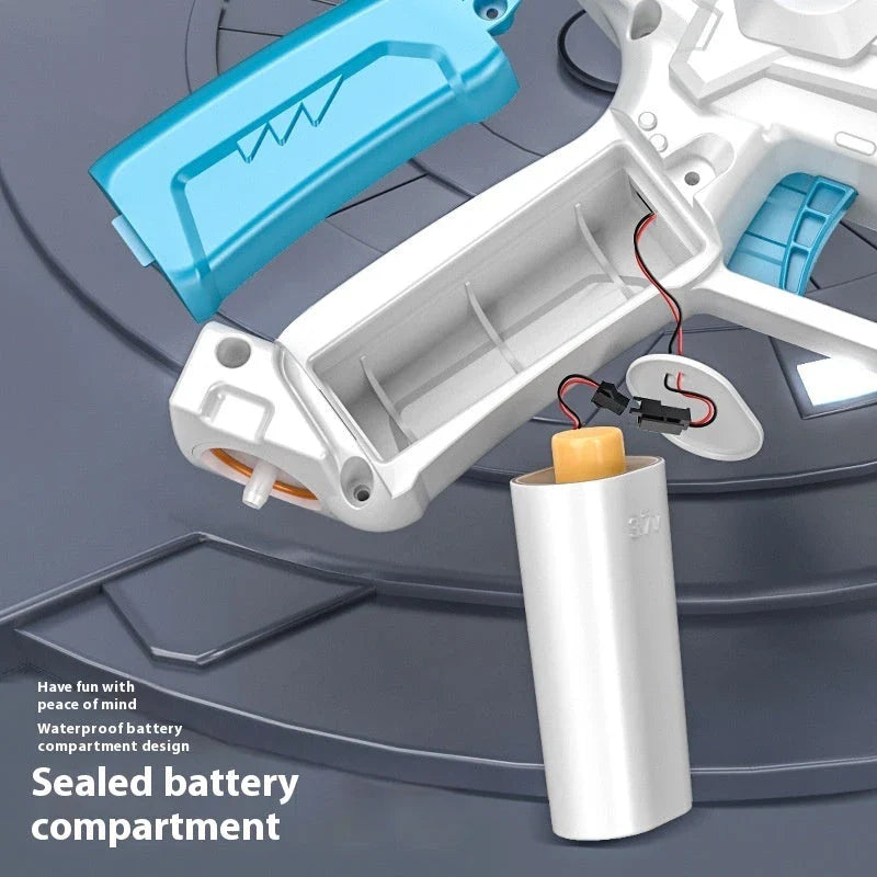 Powerful electric water gun with continuous firing and large capacity for epic summer water battles