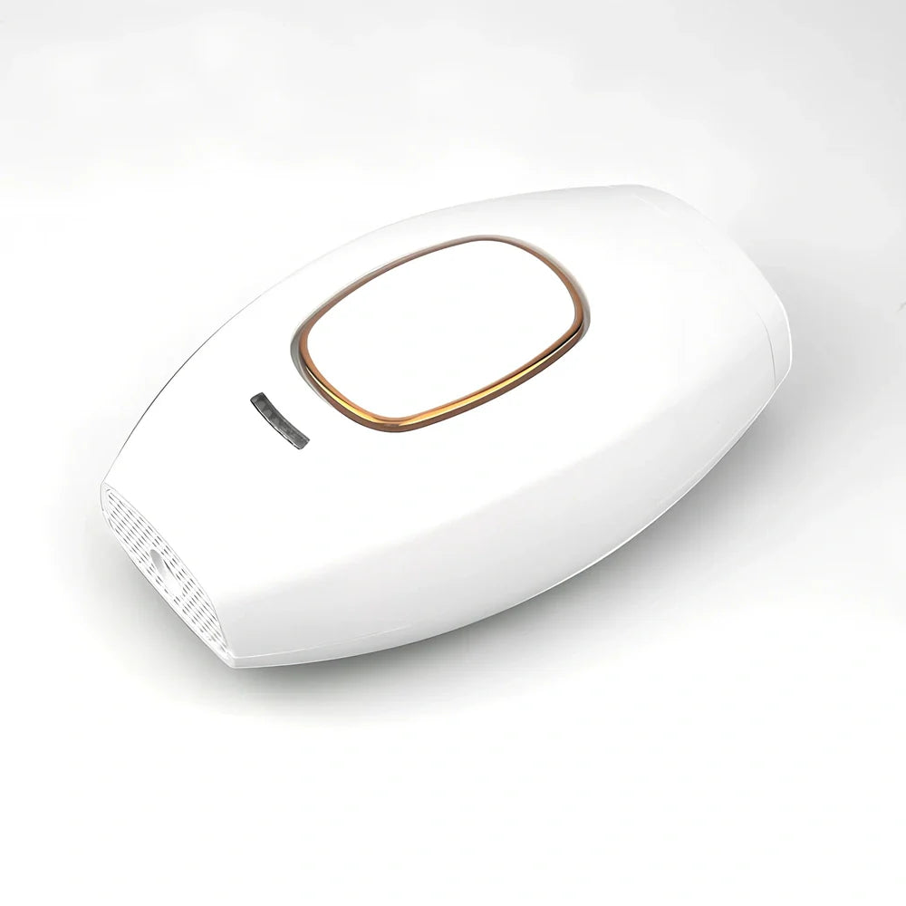 ST01 IPL laser hair removal device in white, rose gold, bright black or matte powder finish