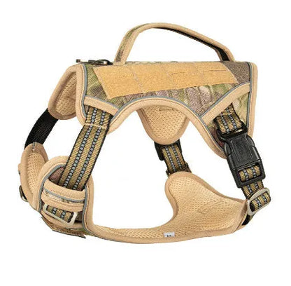 Working dog tactical chest strap in oxford cloth for search and rescue patrol dogs