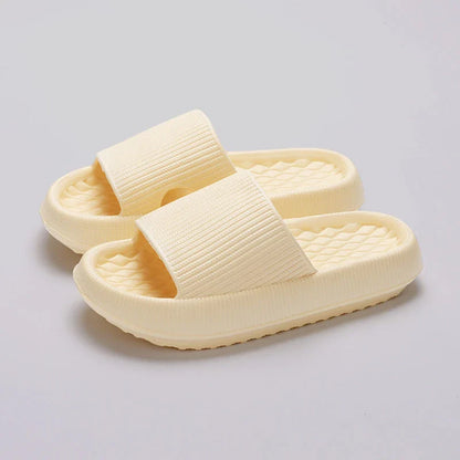 Comfy slip-on sandals with stylish rhombus pattern design, available in various colors and sizes