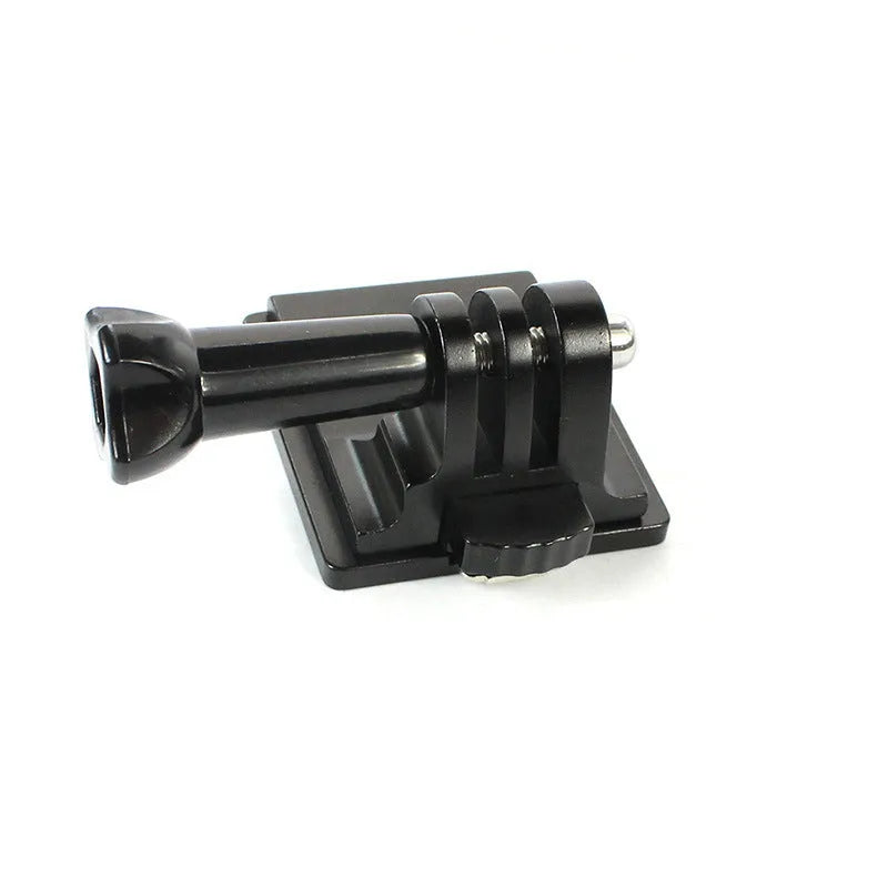 Black GoPro helmet holder extension rod with quick release bracket