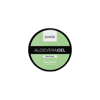 Tanning cream and aloe vera gel set for natural bronzing with after sun repair