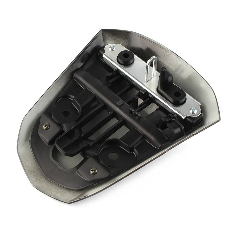 Suzuki GSXR1000 motorcycle rear seat cowl cover replacement part crafted from ABS plastic for a streamlined stock-like fit and secure fastening, available in Black, Blue, Red, White, Carbon Fibre, and Matt Black colour options to customise your bike.