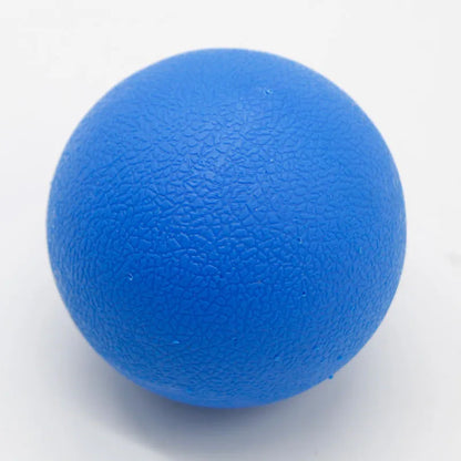 Green TPE massage ball for muscle relaxation with 6.1cm diameter