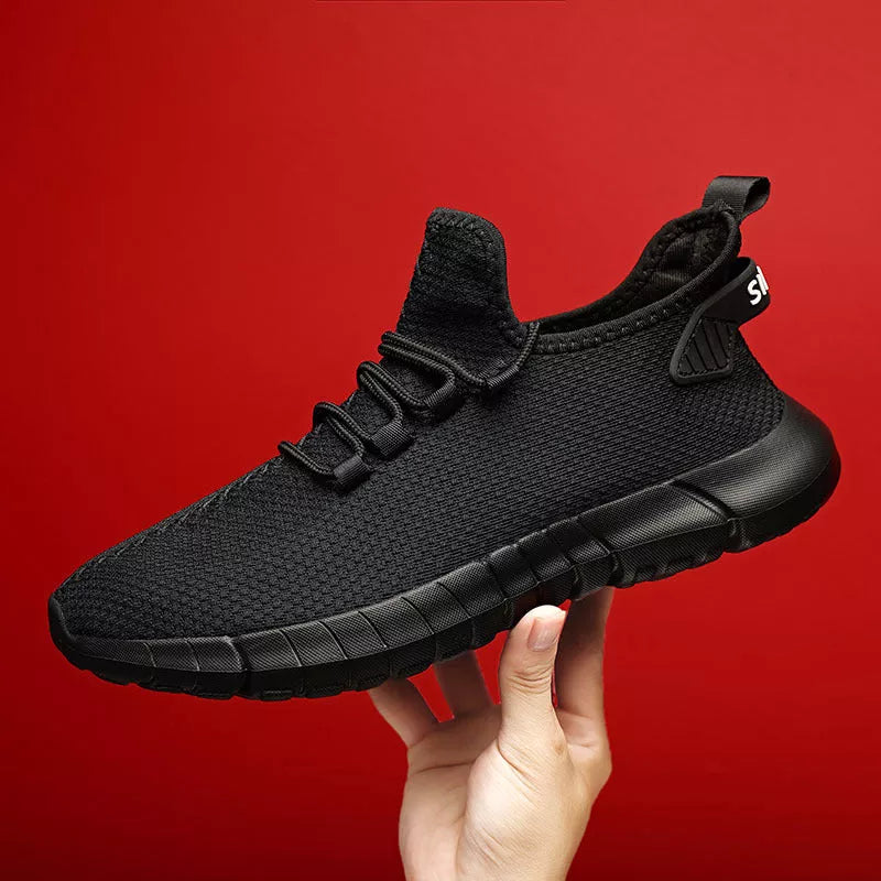 Men's lightweight mesh sports and casual shoes in various colors