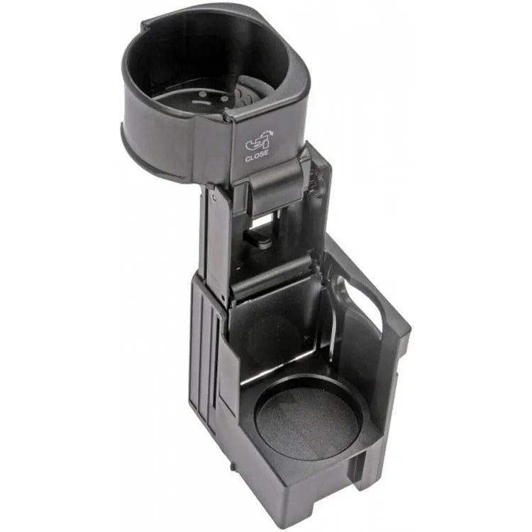 Black plastic water cup holder bracket for Mercedes-Benz vehicles, replacement part 2116800014.