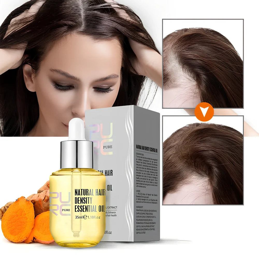 35ml anti-drop hair care oil bottle for strengthening and repairing damaged hair