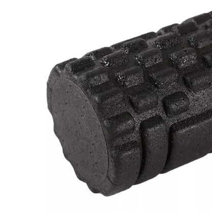 Black Hollow Sports Foam Roller for balance, pilates, and fitness