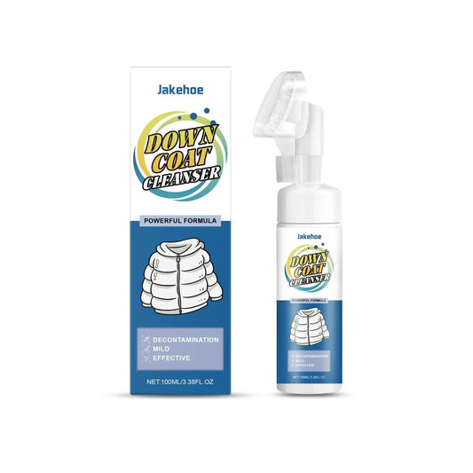 100ml down coat cleanser bottle with specialised formula for cleaning down jackets and garments