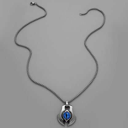 Elegant stainless steel clavicle chain with unique, irregular design inspired by European fashion