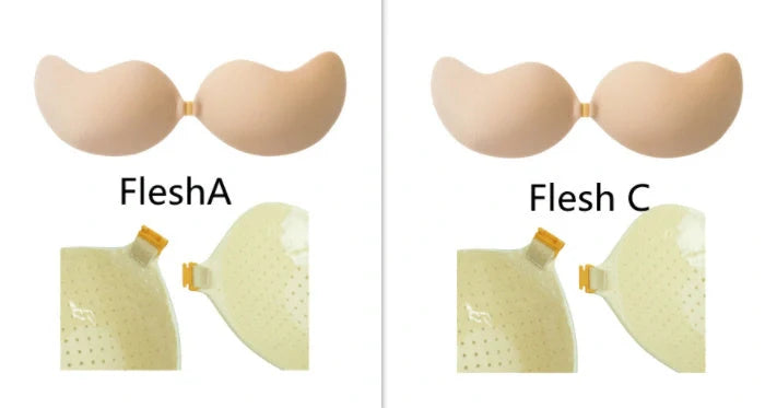 Lala Goddess Deep V Invisible Bra for women, seamless support under swimwear and dresses