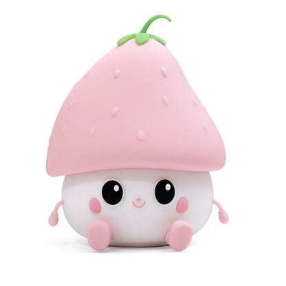 Berry Trouble Light voice-activated children's decor with silicone construction and 1200mAh battery