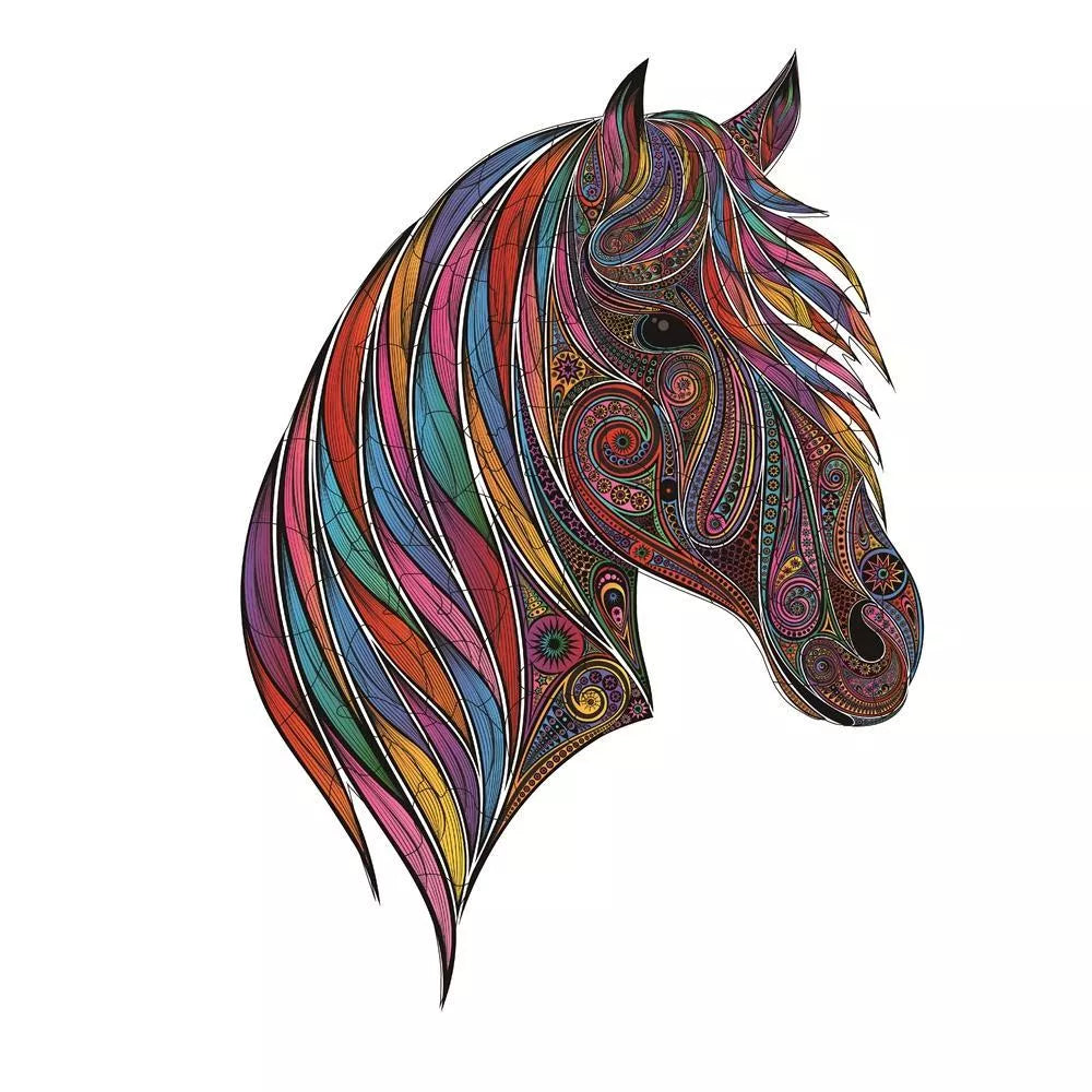 Animal Puzzle Craft Hub A3 Size Wooden Box for puzzle storage and organization