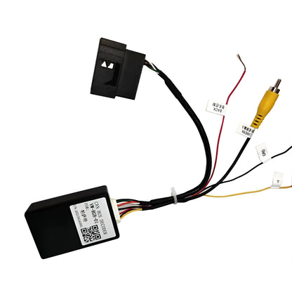 Black car camera conversion box for MIB platform Volkswagen Skoda reverse camera installation
