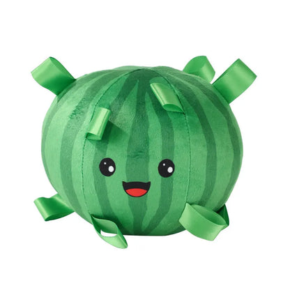15cm interactive ball dog toy for aggressive chewers with plush handle and bell