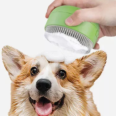 Electric pet spray comb with massage function for dogs and cats