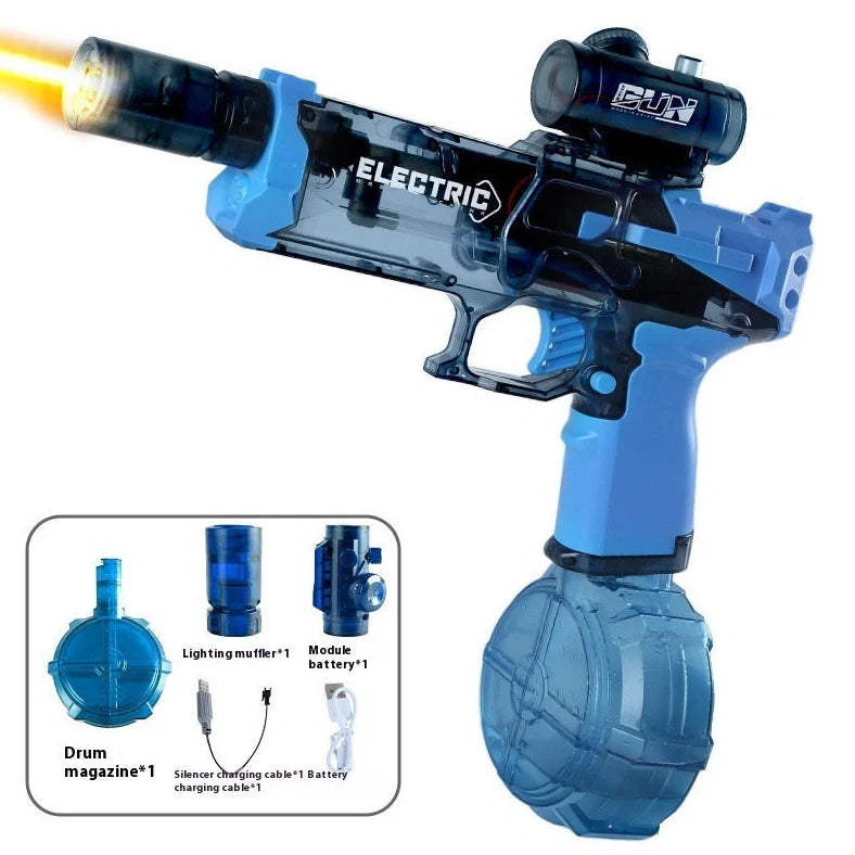 Ice Mouse electric water gun toy with 500ml water tank and high-speed firing system