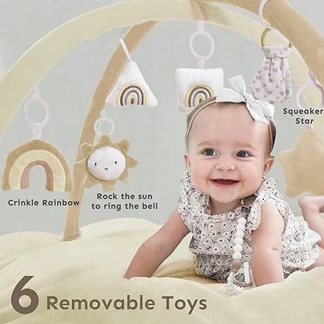 Creative Baby Home Removable Mat Toy Suit showing 180cm plush surface with integrated educational toys