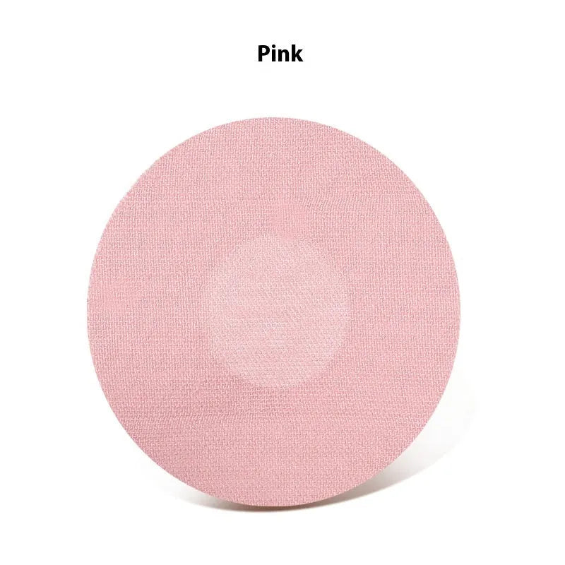 Sports anti-slip adhesive patch for sensor attachment in black, skin colour, pink, and blue options