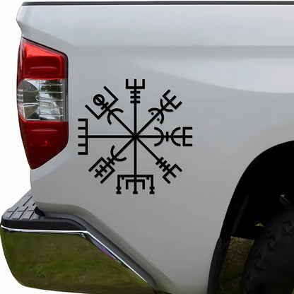 13x13cm square vinyl car body sticker with vegetarian no charm design for window and notebook decoration