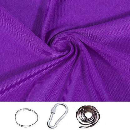 Kids' cotton hammock swing in various colors, designed for relaxation and sensory therapy