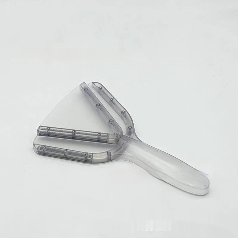 Adjustable telescopic bottle opener with non-slip red ABS handle showing extended and collapsed positions
