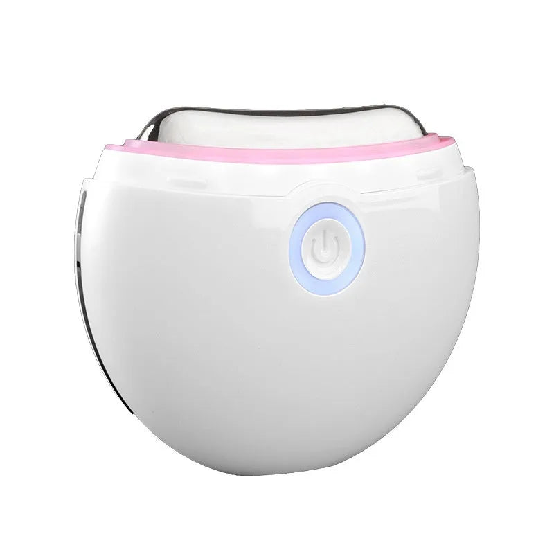 Beauty instrument with French pattern, red and blue light therapy, constant temperature, and type-C charging port