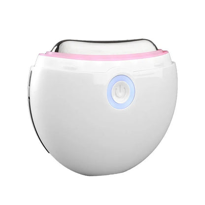 Beauty instrument with French pattern, red and blue light therapy, constant temperature, and type-C charging port