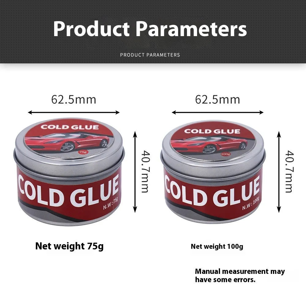 Automobile depression repair cold glue tube for car body dent removal